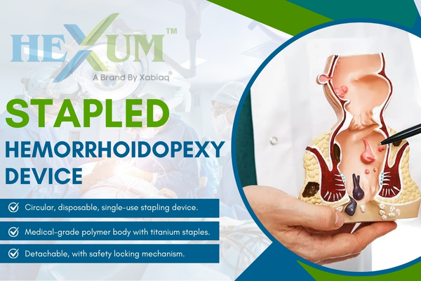 Stapled Hemorrhoidopexy Device