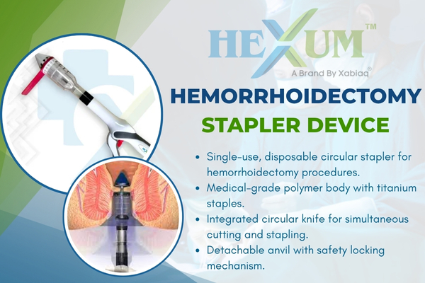 Hemorrhoidectomy Stapler Device